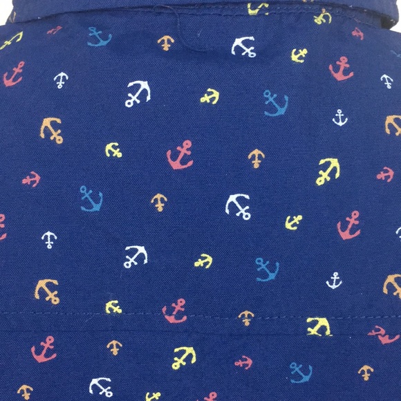 Free Planet Anchor Shirt Blue & Multi Color Size S - Picture 3 of 5